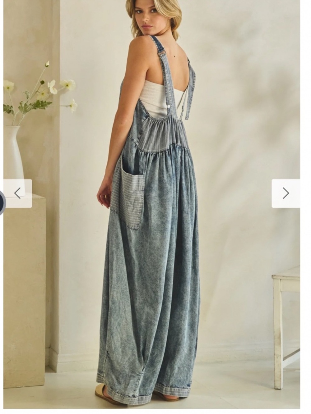 OLI & HALI “MALIBU” ROMPER in Tencel NWT sz L - Picture 2 of 5